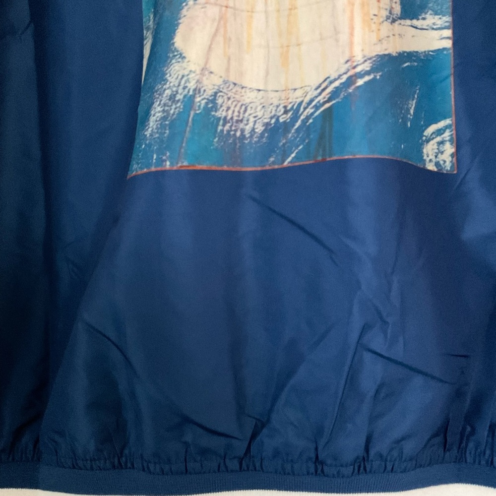 Jean Michel Basquiat Members Only Mens Sz L Mona Lisa Streetwear Windbreaker NWT - Picture 6 of 12
